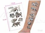 TyToo Matrica tetoválás Ezüst Tigrisek VE-114