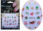 MoonbasaNails Akril hatású matrica XF6112 Varázslatos karácsony