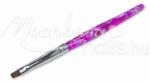 MoonbasaNails Zselé ecset lapos Z002-2 lila