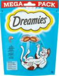 Dreamies kiegészítő macskaeledel lazaccal felnőtt macskák & 8 hetesnél idősebb kölykök számára 180 g