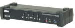 ATEN Switch KVM CS1924M-AT-G CS1924M 4-Port USB3.0 4K DisplayPort KVMP Switch with Built-in MST Hub (CS1924M-AT-G) - vexio