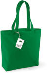 Westford Mill Uniszex organikus bevásárló táska Westford Mill Organic Cotton Shopper Egy méret, Kelly zöld