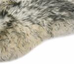 vidaXL Sötétszürke melanzsszínű báránybőr szőnyeg 60 x 180 cm (283884) - pepita