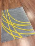 CORTINATEX Barcelona E742 szürke-sárga szőnyeg 160x230 cm (E742_160230lgrey_yellow)