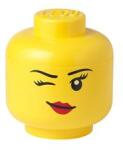 LEGO® 40311727 - LEGO tároló - Kicsi lány kacsintós minifigura fej (40311727)