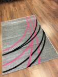 CORTINATEX Barcelona E742 szürke-rózsaszín szőnyeg 160x230 cm (E742_160230lgrey_pink)