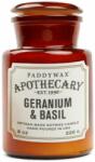 Paddywax Lumanare parfumata de soia Geranium and Basil 516 g 99KK-ZAU003_MLC