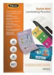 Fellowes Lamináló fólia, A4, 80 mikron, matt, 25 db/doboz, Admire Stylish Fellowes® (5602101) - tintasziget