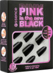  Unghii false cu schimbare de culoare termica PINK îs the new BLACK, Essence