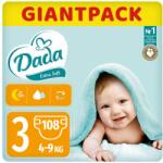 Dada Extra Soft Nadrágpelenka 3-as méret (4-9 kg) 108 db - GiantPack
