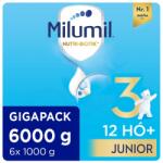 Milumil 3 Junior tejalapú anyatej-kiegészítő tápszer 12. hónapos kortól 6x 1000 g (6000 g)