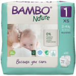 Bambo Nature Öko Nadrágpelenka 1 Newborn (2-4 kg) 6x 22 db (132 db)