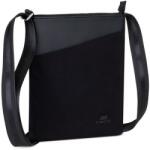 RIVACASE 8509 Canvas Crossbody Black (4260403579183) - macropolis
