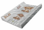  Babastar puha 2 ékes pelenkázó lap 50*70 cm - szürke szafari - babastar
