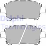 DELPHI LP1896 Set placute frana, frana disc