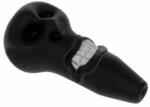 Black Leaf Pipa sticla Frosted Scary Face