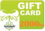  Voucher Card Cadou 2000 lei