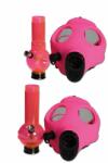 Black Leaf Bong si Masca de gaze Gasmask V2 Roz
