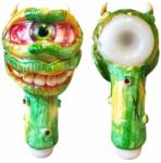 Black Sheep Pipa sticla Exhausted Pickle Monster Edition verde 15cm