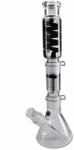 Blaze Glass Blaze Bong din sticla M&M Spiral 3 parti 6 Percolatoare 51cm (cu lichid racire)
