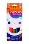 Nebulo Színes ceruza készlet, háromszögletű Nebulo 12 klf. szín (NSZCTR12)