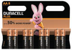 Duracell MN1500B8 Duracell Plus AA 8-as csomag (MN1500B8)