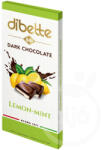 Diabette Choco töltött étcsokoládé citrom-menta 80 g