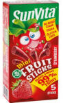 Sunvita mini fruit sticks eper 5 db 50 g - bioszallito