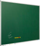 Smit Visual Supplies Tabla magnetica emailata, pentru creta 120 x 300 cm, profil aluminiu SL, SMIT (11103240)