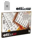 Etilux Etichete autoadezive rotunde (D63, 5), 12/A4, 100 coli/top, ETILASCOP - albe (31800047)