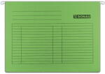DONAU Dosar suspendabil cu eticheta, bagheta metalica, carton 230g/mp, DONAU - verde (DN-7410905-06)