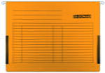 DONAU Dosar suspendabil cu burduf si eticheta , bagheta metalica, DONAU - orange (DN-7420905-12)