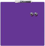 Nobo Tabla NOBO patrata, plastic, 36x36 cm, magnetica, include marker si magneti, mov (NB-1903897) - vexio