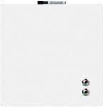 Nobo Tabla NOBO patrata, plastic, 36x36 cm, magnetica, include marker si magneti, alb (NB-1903802) - vexio