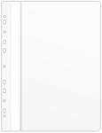 DONAU Dosar plastic PVC, cu sina si multiperforatii, 10 buc/set, DONAU - alb (DN-1704001PL-09) - vexio