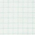 Zweigart Aida hímző vászon, 8 öltés/cm, 110cmx0.5m, fehér rácshálós, 3472/1219
