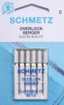 Schmetz Overlock Serger, króm fedőző tű, 80/12, ELx705 SUK CF