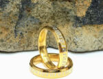  Aranyszínű nemesacél görög mintás gyűrű