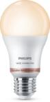 Philips Bec LED inteligent Philips Bulb A60, Wi-Fi, Bluetooth, E27, 8W (60W), 806 lm, lumina alba (2700-6500K) (000008719514372429) - neotec