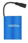 Leziter Lithium akkumulátor 5800 mAh (LEB-5800) - homelux