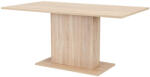 Leziter Yorki Elegant étkezőasztal 160x90 cm sonoma tölgy (LYETKL160ST) - homelux