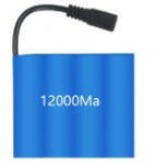 Leziter Lithium akkumulátor 12000 mAh (LEB-12000) - homelux