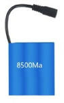 Leziter Lithium akkumulátor 8500 mAh (LEB-8500)