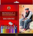KOH-I-NOOR Mondeluz 3712/36 Set creioane acuarelă 36 Bucăți (<![CDATA[3712036003KZ]]>)