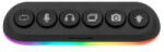 Streamplifly HUB USB Streamplify Desck 5 iluminare RGB 5 port-uri (HUB-DECK-5-RGB-US-F-BK)