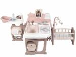 Smoby Centru de ingrijire pentru papusi Smoby Baby Nurse Doll`s Play Center maro cu 23 accesorii (S7600220376) - ookee