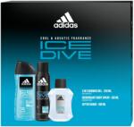 Adidas Ice Dive aftershave 100 ml + tusfürdő 250 ml + dezodor 150 ml férfi