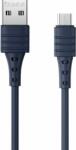 REMAX Zeron Series RC-179M USB-A apa - Micro USB apa 2.0 Adat és töltőkábel - Kék (1m) (RC-179M BLUE)