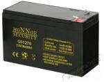  SOLLEYSEC HS12-7 12V/7Ah zárt gondozásmentes AGM akkumulátor Honnor Security