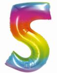 Godan Szivárvány színű, számos fólia lufi, 76 cm - 5 (CH-STC5) - jatekbolt